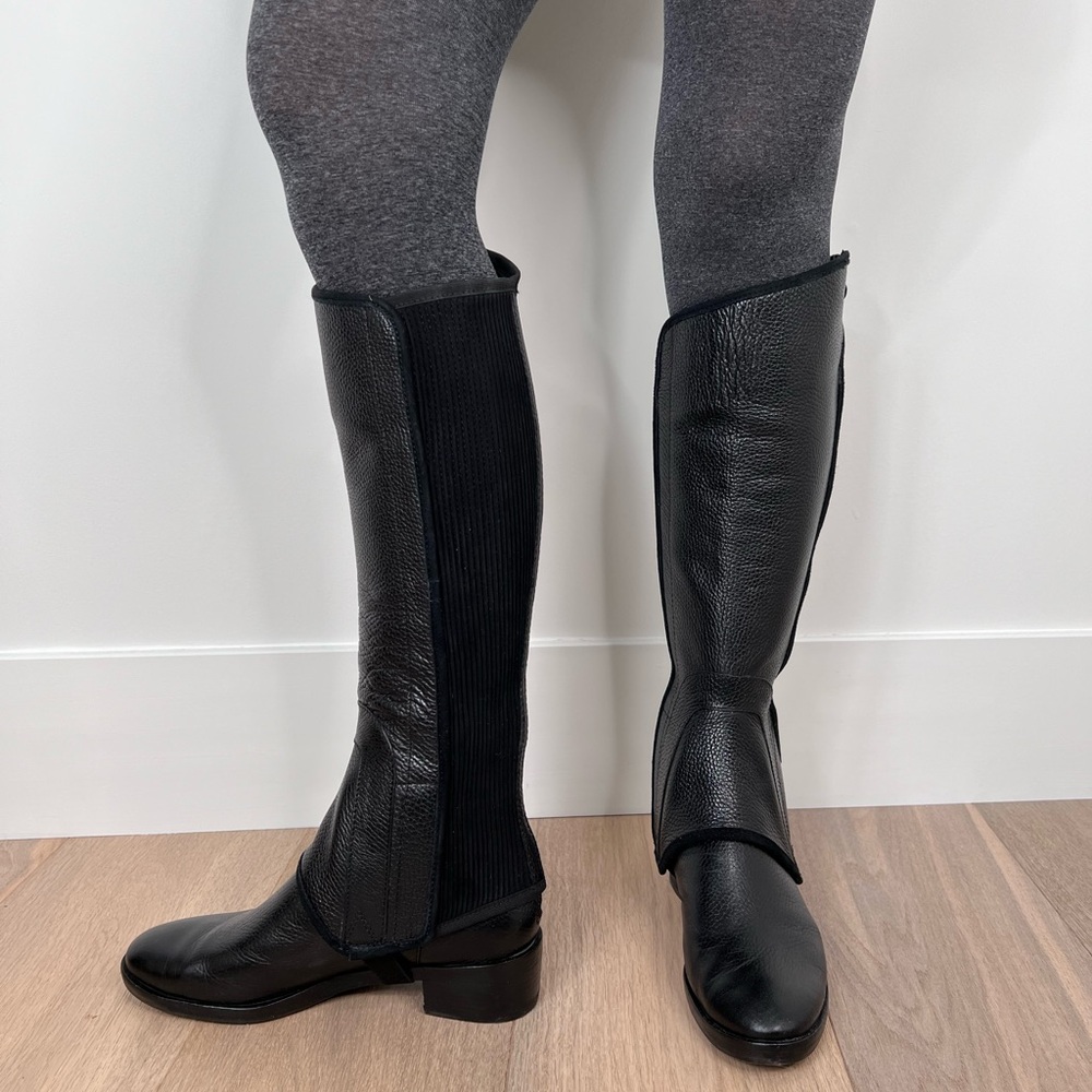 ❤️Tory Burch❤️Size: 7.5, Convertible Chelsea/Knee high boots, Black, EEUC❣️ - Picture 7 of 16